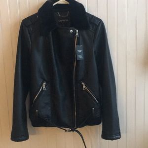 Express (minus the) leather jacket
